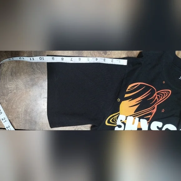 Society Black and Orange Urban Tee - Picture 5 of 6